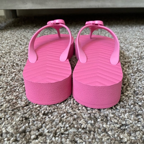 Gucci marmont flip flop sandals - Picture 5 of 8